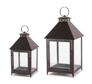 Lanterne rétro en métal noir, décoration de mariage et de maison, lanterne pour noël - Product Image 3