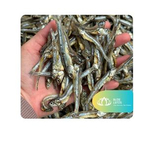 [DISPONIBLE] BLUE LOTUS FARM Gem Le FD Anchois séchés de petite taille, faibles en glucides, pour la cuisson de soupes, sauces, bouillons, nouilles, riz et autres plats - Product Image 1