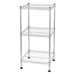 Scaffale Vintage in Filo Metallico Pieghevole per Cucina e Bagno, Porta Spezie e Pentole Verticale in Metallo - Product Image 1