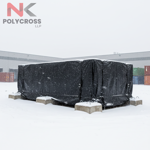 Bâche toutes saisons offrant une protection fiable contre la pluie, l'humidité, la poussière et l'exposition aux intempéries, performance durable, export Inde. - Product Image 1