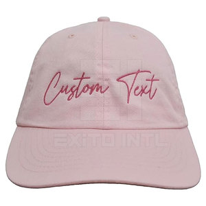 หมวกเบสบอลปักลาย 7 แผง คุณภาพสูง ปรับแต่งได้ ผลิตจากผ้าฝ้าย 100% ระบายอากาศได้ดี กันน้ำ สายปรับได้ แฟชั่นสำหรับทุกเพศ - Product Image 1