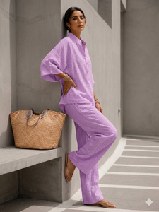 Conjunto coordinado lila para mujer - Product Image 6