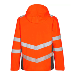 Vestes de sécurité imperméables pour hommes, haute visibilité, personnalisables, pour travaux de construction, avec bandes réfléchissantes, vente chaude hiver - Product Image 2