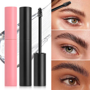Gel coiffant transparent pour sourcils 3D, imperméable, longue tenue, gel fixateur transparent pour sourcils, cosmétique pour sourcils avec mini brosse - Product Image 1