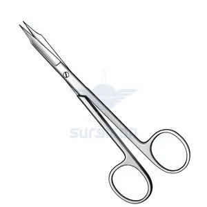 Tijeras Quirúrgicas Goldman Fox de 13 cm / 5-1/8 Pulgadas, Afiladas, Rectas, de Acero Inoxidable de Precisión, Instrumento Médico - Product Image 6