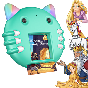 Robot jouet éducatif interactif STEAM Story Kitty en plastique écologique de qualité supérieure pour enfants, avec fonction de racontage d'histoires par IA - Product Image 1