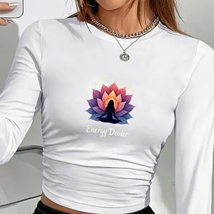 เสื้อแขนยาวแฟชั่นสำหรับผู้หญิง reiki Master Energy dealer - Product Image 4