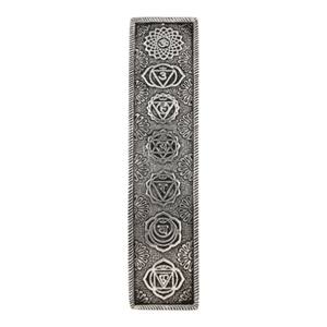 Porta Incienso de Aluminio de Lujo Best Buy con 7 Chakras Grabados - Product Image 1