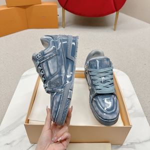 Zapatos Planos de Diseño de Lujo, con Suelas Brillantes de EVA, Zapatos de Skate Modernos, Antideslizantes, Antiolor, Versátiles, Transpirables, Unisex, para Parejas - Product Image 6