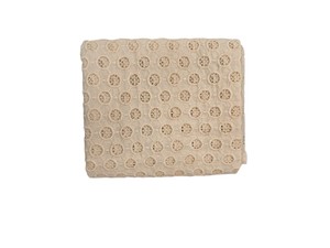 Tissu brodé ajouré en coton blanc de qualité supérieure (motif cercle ajouré Jaali sur toute la surface) – Matière douce et respirante pour robe d'été - Product Image 5