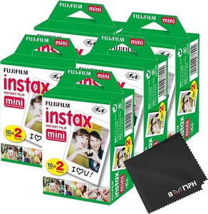 ฟิล์มกล้องอินสแตนท์ Instax Mini: 20 ภาพ (10 แผ่น x 2) - บันทึกความทรงจำได้ทุกที่ทุกเวลา - ครบครันจากบูมฟ์ - Product Image 2