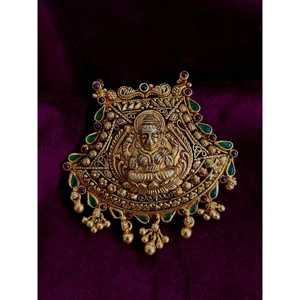 Colgante Nakshi de plata 92,5, abalorio de joyería de moda - Product Image 1