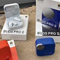 Écouteurs intra-auriculaires TWS Cmf Buds Pro 2 ANC LED Hi-Fi pour 5.2 IPX5 étanches Type-C avec contrôle tactile bleu rouge