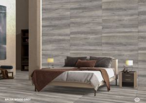 Elegante colección de azulejos de porcelana con acabado mate de madera premium, tamaño 600x1200, textura de madera, azulejos para pisos y paredes para el hogar. - Product Image 2