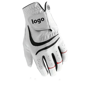 Gants de golf pour gaucher en cuir de mouton Cabretta souple, de qualité supérieure, avec logo personnalisé, fabriqués au Pakistan, vente en gros à bas prix - Product Image 4