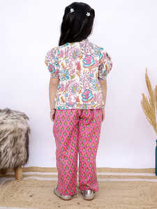 ชุดเสื้อผ้าเด็กคอลเลกชั่นฤดูร้อนสำหรับเด็กผู้หญิงเสื้อเชิ้ตลำลองแขนสั้นสีทึบสำหรับเด็กอายุ1-12ปี - Product Image 5