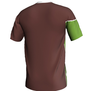 Camiseta de Fútbol con Cuello en V, Cuello Acanalado Personalizado, Fabricación de Ropa Deportiva para Equipos - Product Image 2