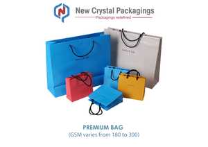 Sac en papier de luxe écologique pour le shopping, emballage cadeau, sac de transport durable avec poignée pour boutique et salon professionnel - Product Image 6