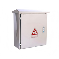 Boîtier de distribution de charge pour VE en acier inoxydable IP65 avec verrouillage sécurisé, résistant aux intempéries, antivol et ventilé pour extérieur