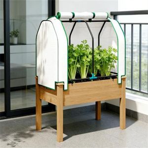 กล่องปลูกผักและผลไม้พร้อมทรายสำหรับสวนในร่มและห้องต่างๆ - Product Image 2