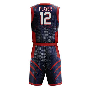 ชุดบาสเก็ตบอลแบบซับลิเมชั่น ผลิตจากโรงงาน ใช้วัสดุคุณภาพดีที่สุด ขายดี ราคาสมเหตุสมผล - Product Image 3