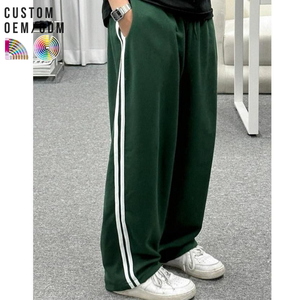 Pantalones de Algodón para Hombre, Ligeros, Cintura Elástica, Corte Recto Informal, Primavera Verano, Impermeables, Transpirables, Resistentes al Viento, Logotipo Personalizado OEM - Product Image 4