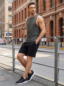 Camiseta Deportiva Premium sin Mangas para Hombre, Camiseta de Tirantes para Gimnasio, Transpirable, Ecológica, de Secado Rápido, de Algodón de 180 g, para Entrenamiento y Fitness - Product Image 3