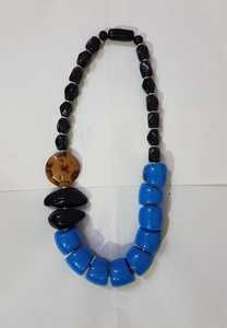 Handmade Resin <b>Beaded</b> <b>Necklace</b> with Art Theme Trendy Design for Unisex Party Fashion Jewelry From India - Product Image 5