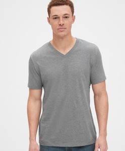 Bulk Unisex Knitted <b>T</b> <b>Shirt</b> Short Sleeve Stand Collar Regular Fit Solid Color Everyday Wear - Product Image 5