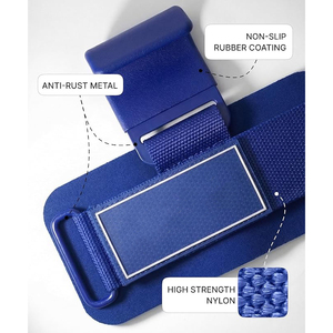 Sangle de poignet de gym pour barre horizontale, haute qualité, support de compression réglable pour main droite et gauche, attelle de poignet pour salle de fitness - Product Image 4