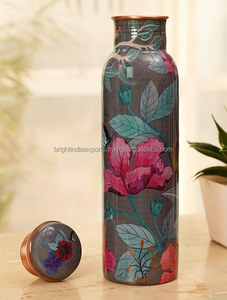 Pure <b>copper</b> water <b>bottle</b> Leakproof lid <b>copper</b> <b>bottle</b> Reusable eco friendly <b>bottle</b> <b>Copper</b> <b>drinking</b> <b>bottle</b> wholesale - Product Image 2