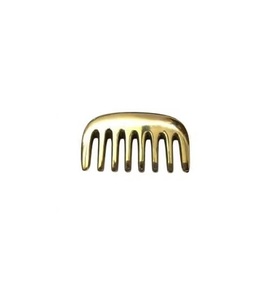 Peine Ayurvédico Kansa de Cobre para Masaje del Cuero Cabelludo, para el Crecimiento del Cabello y Control de la Caída, Hecho a Mano, Diseño Clásico Unisex, Raíces Más Fuertes - Product Image 2