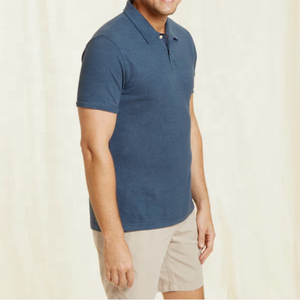 Camisa de Algodón Elegante para Hombre, con Bolsillo, Antiarrugas, Manga Corta, Estampado Bordado, Personalizable, Corte Cómodo para Clima Cálido - Product Image 3