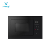 Four à micro-ondes encastrable professionnel 3-en-1 à convection 28L grande capacité - Équipement de cuisine intégré haute efficacité
