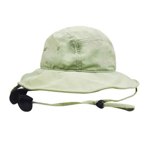 Masonic Unisex Light Green Bucket <b>Hat</b> Solid Color Cotton Linen Sequins Outdoor Casual Style Adult Spring <b>Summer</b> Wear - Product Image 2