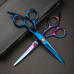 Tijeras de barbero de precisión para corte y recorte profesional del cabello, tijeras de acero inoxidable para peluquería y barbería - Product Image 6