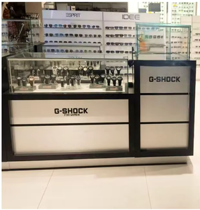 Premium Watch Shop Interior Design Custom Display Cabinets Smart Layout Modular Furniture Elegant Materials High End Retail Set - Product Image 6