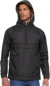 Chaqueta Cortavientos Impermeable Personalizada para Hombre, Chaqueta de Lluvia Ligera de Poliéster, Impermeable, con Logotipo - Product Image 2
