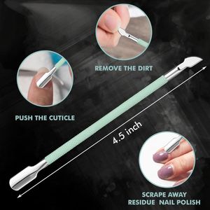SENBACH <b>Cuticle</b> <b>Trimmer</b> with <b>Cuticle</b> Pusher <b>Cuticle</b> Remover <b>Cuticle</b> Nipper Professional Stainless Steel <b>Cuticle</b> Cutter Clipper D - Product Image 3