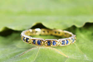 Beautiful Vintage Style Gold Plated Red Color Diamond Gemstone 925 Sterling <b>Silver</b> Adjustable Eternity Natural Fine Jewelry <b>Ring</b> - Product Image 4