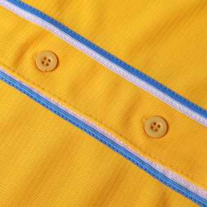 Maillot de baseball style streetwear, qualité supérieure, design personnalisé, vêtement d'entraînement léger. - Product Image 3