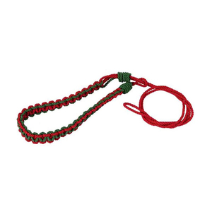 Ceremonial <b>Braided</b> Shoulder <b>Cord</b> Lanyard Custom Color Multifunctional Whistle <b>Cord</b> for Uniforms - Product Image 3