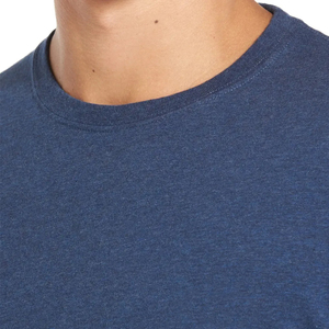 High Quality 100% Cotton Men's T-Shirt Front Blank <b>Short</b> Sleeve Breathable Eco-Friendly Fabric Regular Fit Relaxed Street Style - Product Image 6