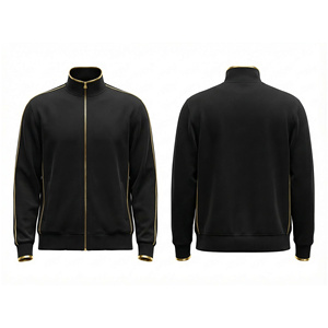 เสื้อแจ็คเก็ตซิปเต็มตัวแบบ OEM สกรีนโลโก้ได้ตามต้องการ อุ่นสบาย ระบายอากาศได้ดี แห้งเร็ว |   ไซส์ผู้ชาย ผู้หญิง เด็ก |   เสื้อแจ็คเก็ตฝึกซ้อม - Product Image 1