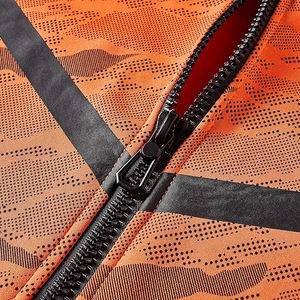 เสื้อฮู้ดลายพรางสโตนวอชสำหรับผู้ชาย ผ้าฝ้ายผสมโพลีเอสเตอร์ เสื้อฮู้ดมีเชือกผูก ทรงวินเทจซีดจาง มีกระเป๋าจิงโจ้ - Product Image 4