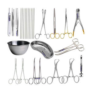 Juego de Instrumentos Quirúrgicos Ortopédicos y de Fijación Externa con Alambre K de 29 Piezas Profesional, Bandeja Completa para Huesos y ORL - Product Image 1