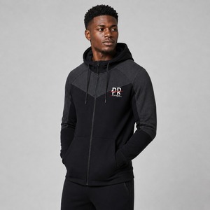 Sweat à capuche zippé personnalisé pour homme, tissu de qualité supérieure, capuche à cordon réglable, fermeture entièrement zippée, idéal pour les marques, la vente au détail et la vente en gros - Product Image 3