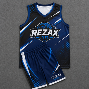 Conjunto de Uniforme de Baloncesto Personalizado, Sublimado en Poliéster, Trajes Unisex para Adultos con Diseño Echo y Marca Personalizada - Product Image 2