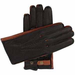 Gants en cuir confortables et élégants pour l'hiver avec doublure, pour usage quotidien / Nouveaux gants longs en cuir pour l'hiver 2026 - Product Image 4