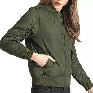 Chaqueta Bomber Ligera para Mujer, Chaquetas Bomber de Moda para Mujer, Venta al por Mayor, Color y Logotipo Personalizados, Chaqueta Bomber 2026 - Product Image 2
